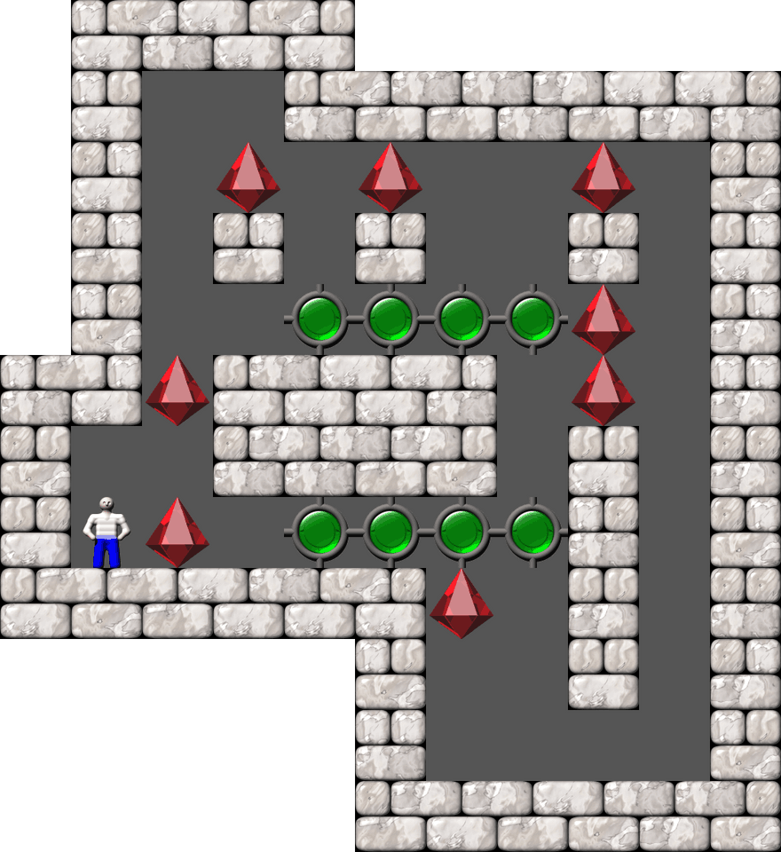 Sokoban Kevin 14 level 62